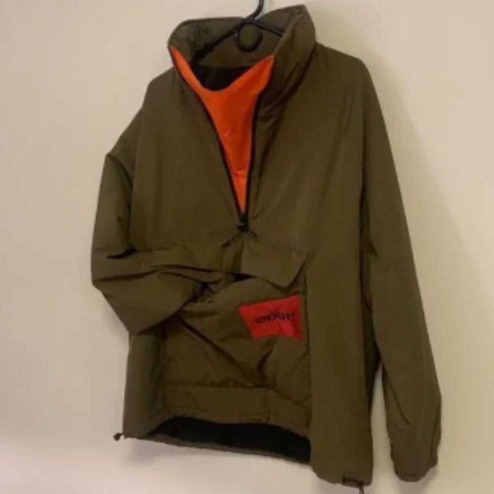 Hugo Boss Reversed Logo Pullover Jacket